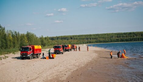 Подготовка пляжей Новосибирска к купальному сезону: использование дронов для обследования дна