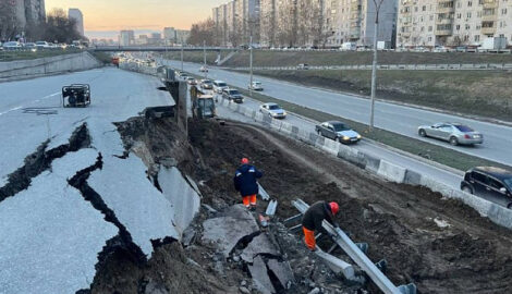 Ипподромская в Новосибирске: год на восстановление рухнувшей подпорной стены